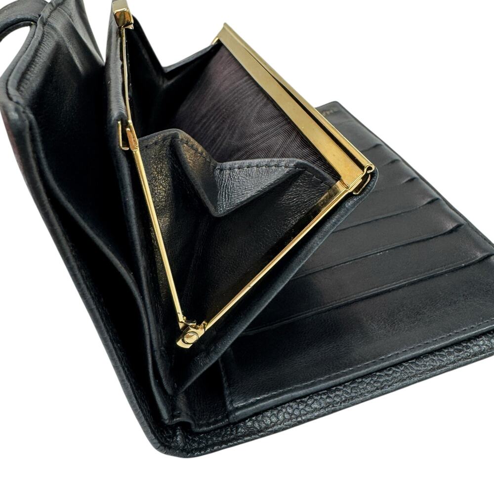 CHANEL Black Cavier CC Leather Long Wallet - Picture 5 of 10